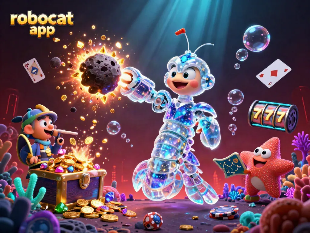 Experience dynamic gameplay with the robocat app featuring exciting slots and challenges.